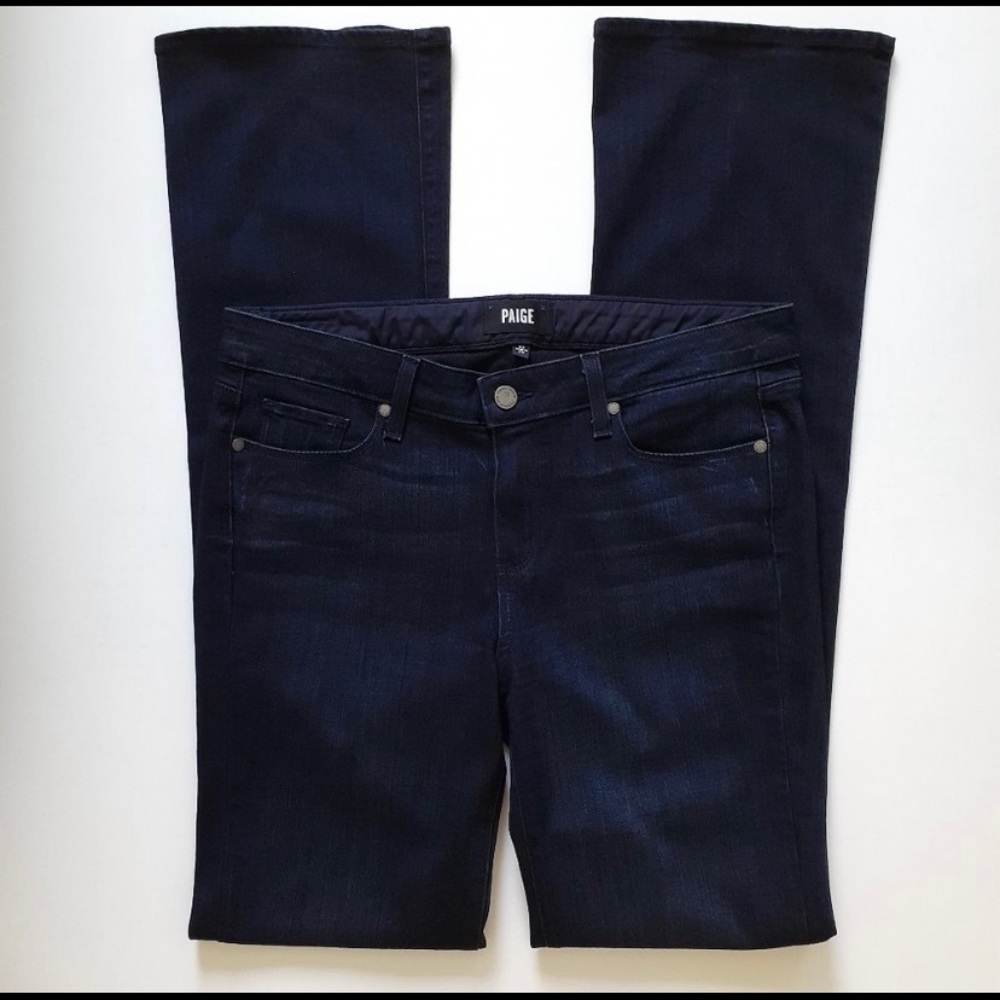 Paige Manhattan Jean Mid-Rise in Mirabelle Bootcut